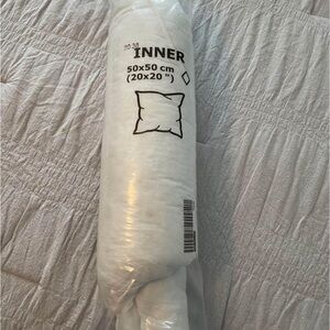 IKEA White 50x50 cm Pillow Insert